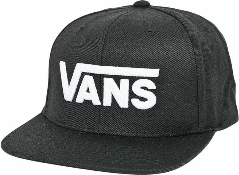 Kapelë snapback Vans për meshkuj/femra, e zezë