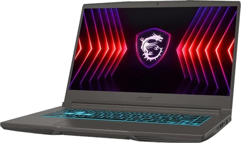 Laptop MSI Thin 15, 15.6", Intel core i7, 16GB RAM, 512GB SSD, NVIDIA GeForce RTX 3050, hiri