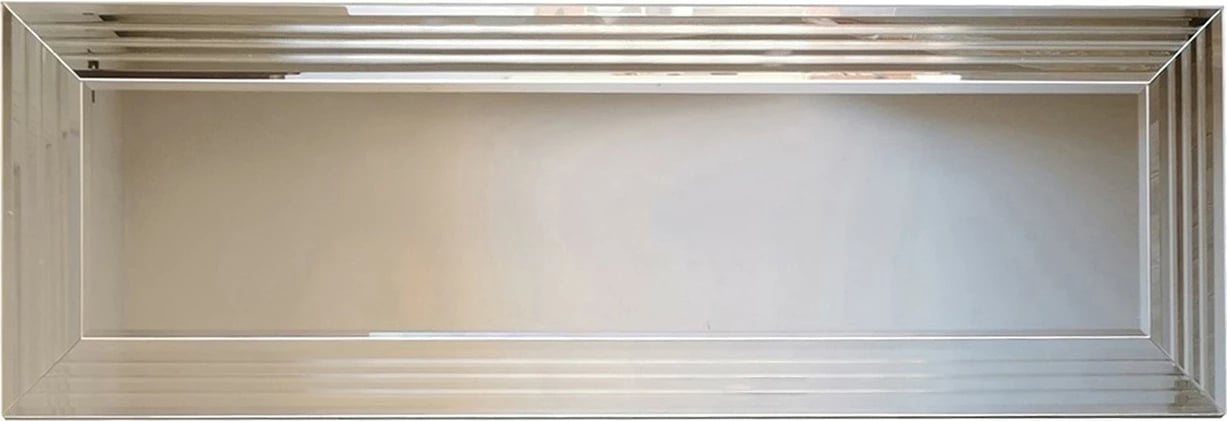 Pasqyrë moderne Hanah Home, A301Y, ngjyrë argjendi, 120x40x2.2cm