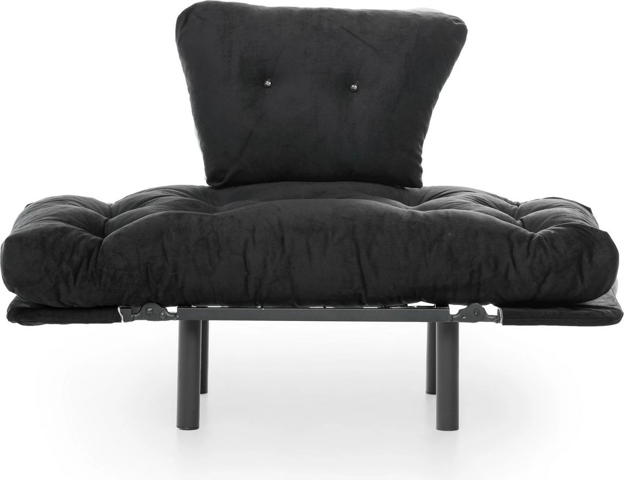 Karrige Wing Nitta, e zezë, Atelier del Sofa