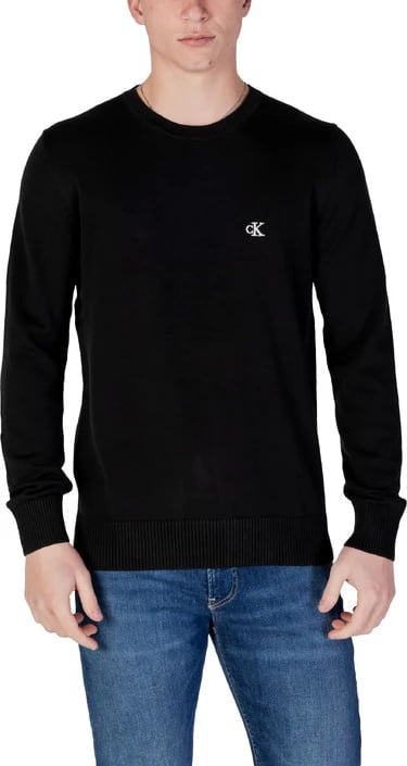 Felpa Calvin Klein Jeans për meshkuj, e zezë