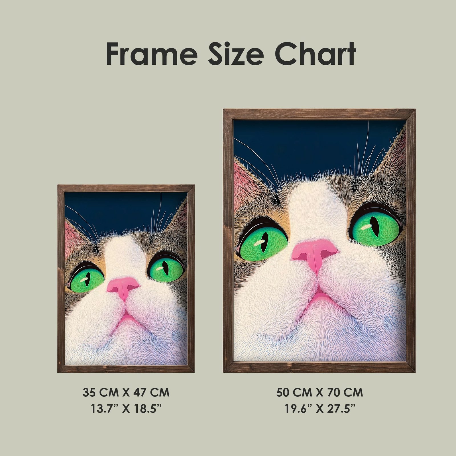 Pikturë dekorative me kornizë MDF, Wallity, TUN037-L, shumëngjyrëshe, 35x47x2 cm