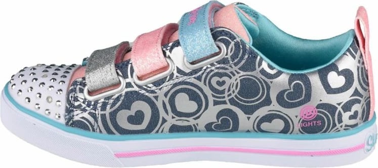 Këpucë fëmijësh Skechers, shumëngjyrëshe