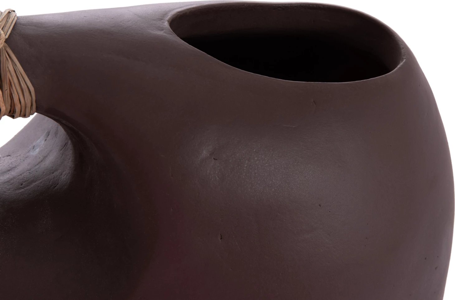 Vazo dekorative tavoline ALICA2, terrakotë, ngjyrë çokollate, bar i thatë, 44x18x50cm Vazo dekorative tavoline ALICA2, terrakotë, ngjyrë çokollate, bar i thatë, 44x18x50cm