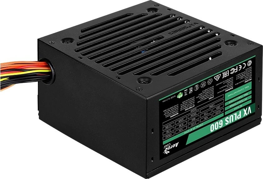 Kasë AeroCool VX PLUS 600W, ATX, e zezë