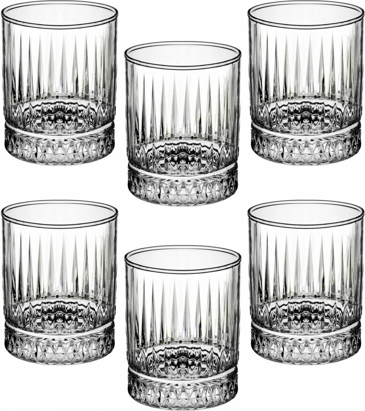 Set gotash prej qelqi (6 copë), Hermia, TR5024GCL