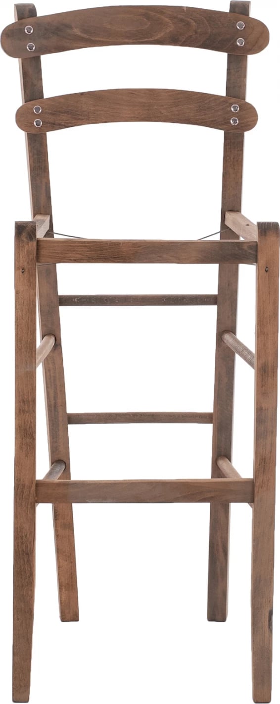 Karrige për bar, skelet arre, FH5579.01, 40x42x105 cm