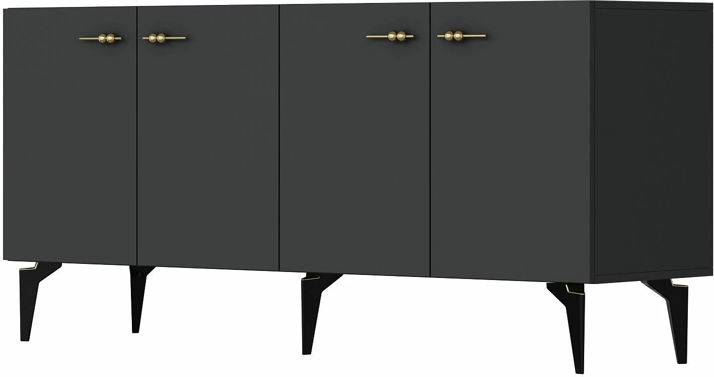 Konsolë Skye Decor, ngjyrë antracit, Rüya