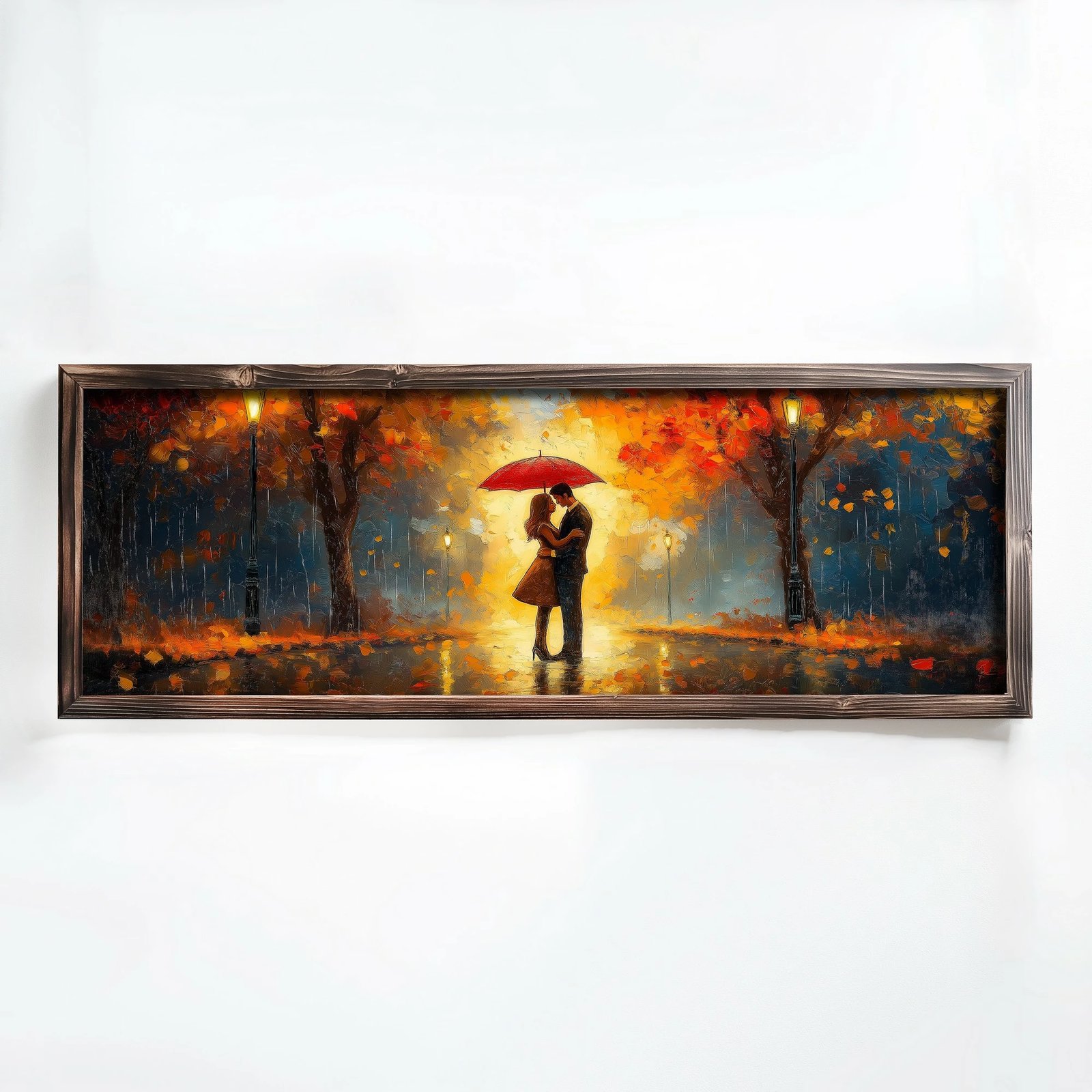 Pikturë dekorative me kornizë MDF, shumëngjyrëshe, Wallity, EMR015