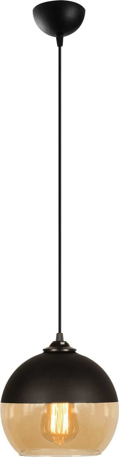 Llambë tavani industriale Opviq, Camini - MR - 869, ngjyrë e zezë dhe mjaltë Llambë tavani industriale Opviq, Camini - MR - 869, ngjyrë e zezë dhe mjaltë