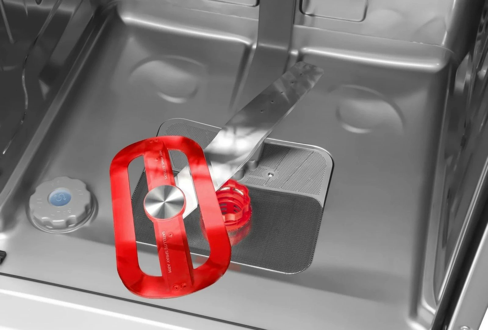 Lavastovilje Amica DIM44C6EMONqH, 10 sete, e bardhë, e integruar