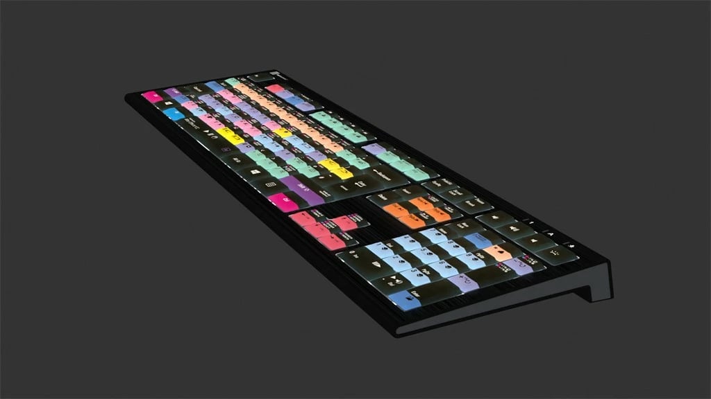 Tastierë LogicKeyboard Astra 2 Adobe After Effects CC UK për PC
