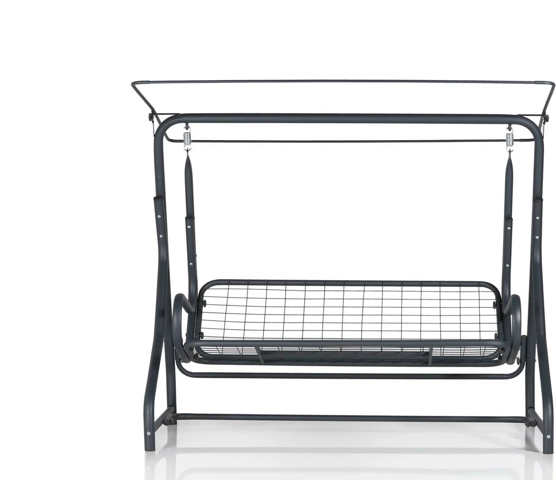 Karrige lëkundëse treshe për kopsht, Ruta 10, shumëngjyrëshe