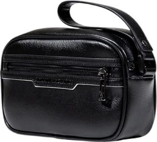 Çantë Armani Exchange për meshkuj, e zezë Çantë Armani Exchange për meshkuj, e zezë