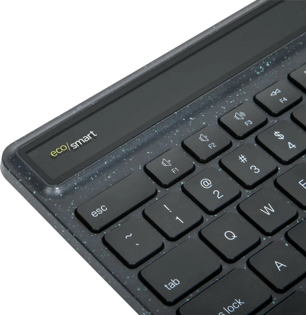 Tastierë wireless Targus ECOSMART, full-size, Bluetooth 5.2, LED backlight, e zezë