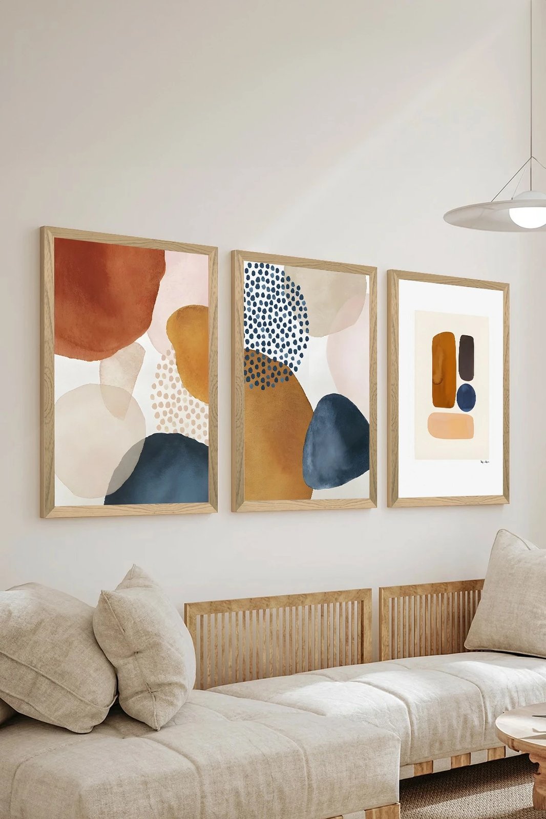 Set pikturash dekorative (3 copë), Wallity, Artsycllct2