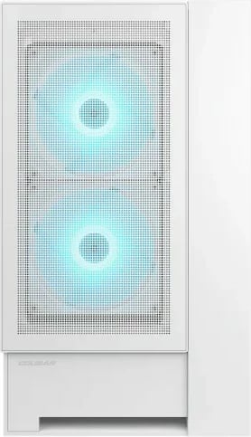 Kasë Cougar OmnyX midi tower, ARGB, e bardhë