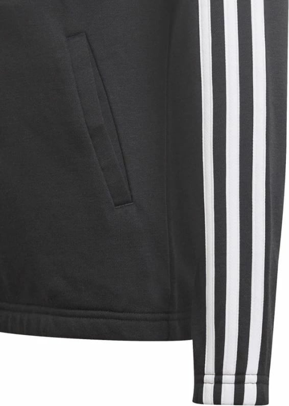 Duks me kapuç për vajza adidas, i zi