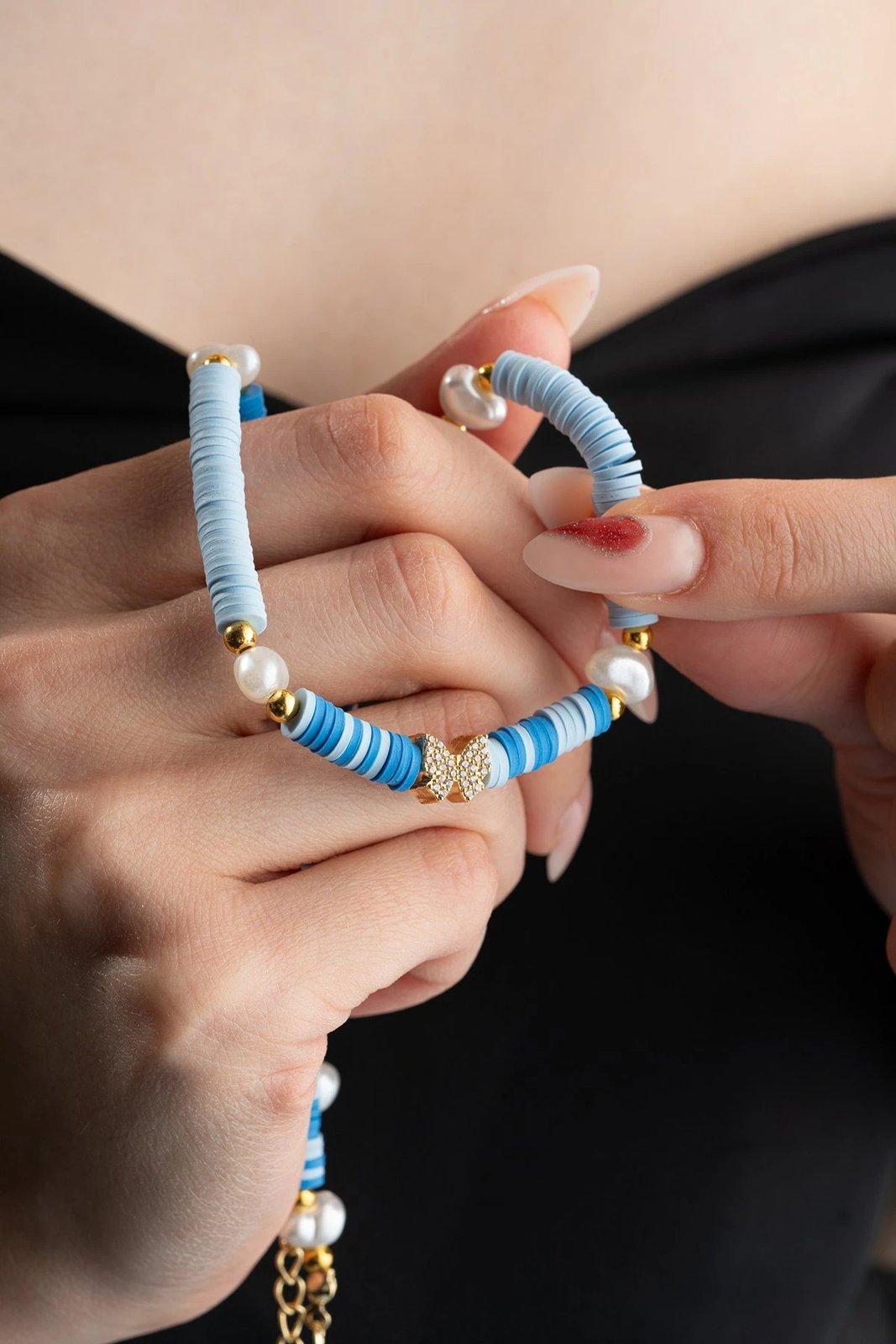 Qafore me varëse fluture dhe gur, shumëngjyrëshe, Jumeon KL-0864