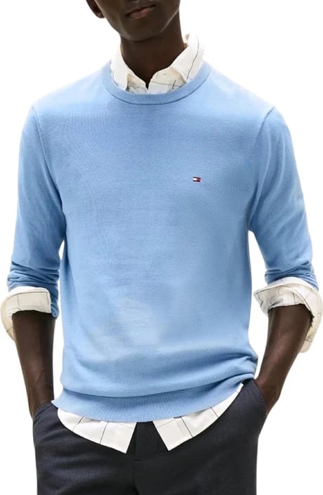 Xhemper për meshkuj Tommy Hilfiger, i kaltër i çelët