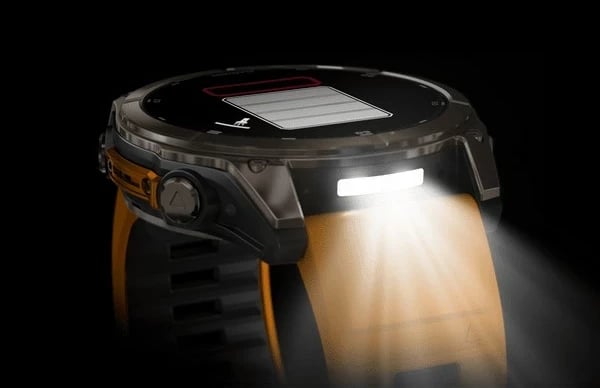 Smartwatch Garmin Fenix 8, 51 mm, AMOLED, 32 GB, Titanium, Portokalli