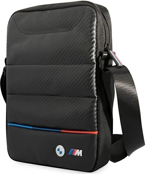 Torba BMW BMTB10COCARTCBK për tablet 10", Carbon Tricolor, e zezë