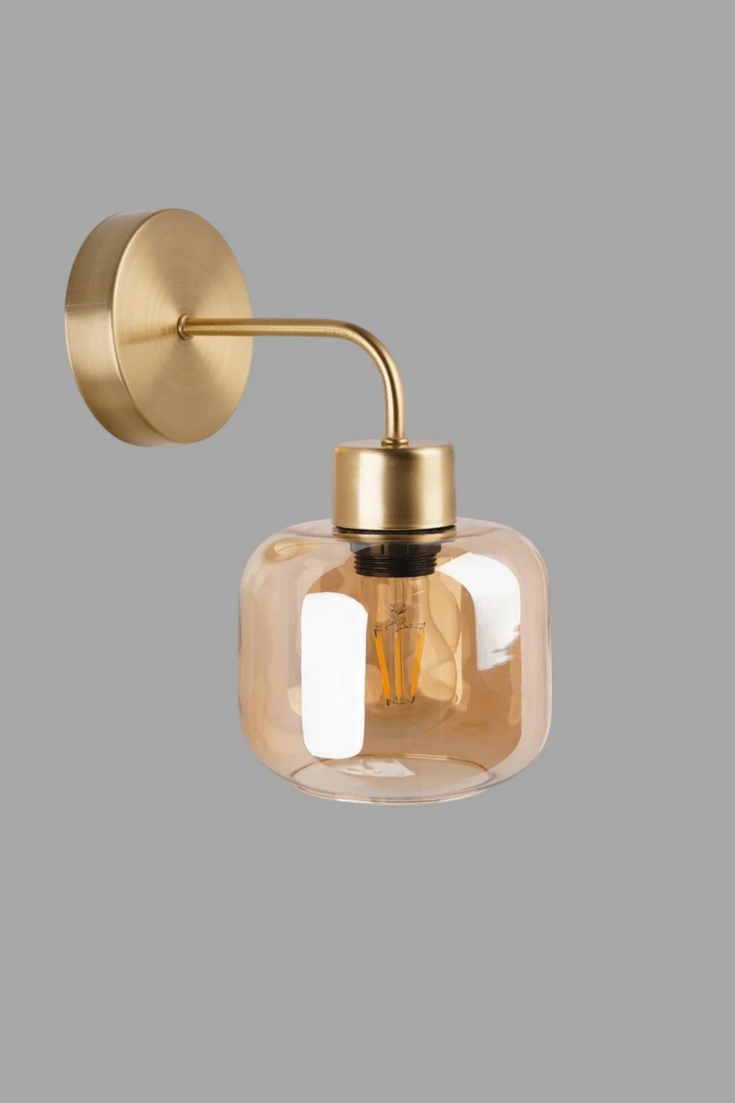 Llambë muri Opviq, ngjyrë mjaltë dhe ari, 9060-1A Llambë muri Opviq, ngjyrë mjaltë dhe ari, 9060-1A