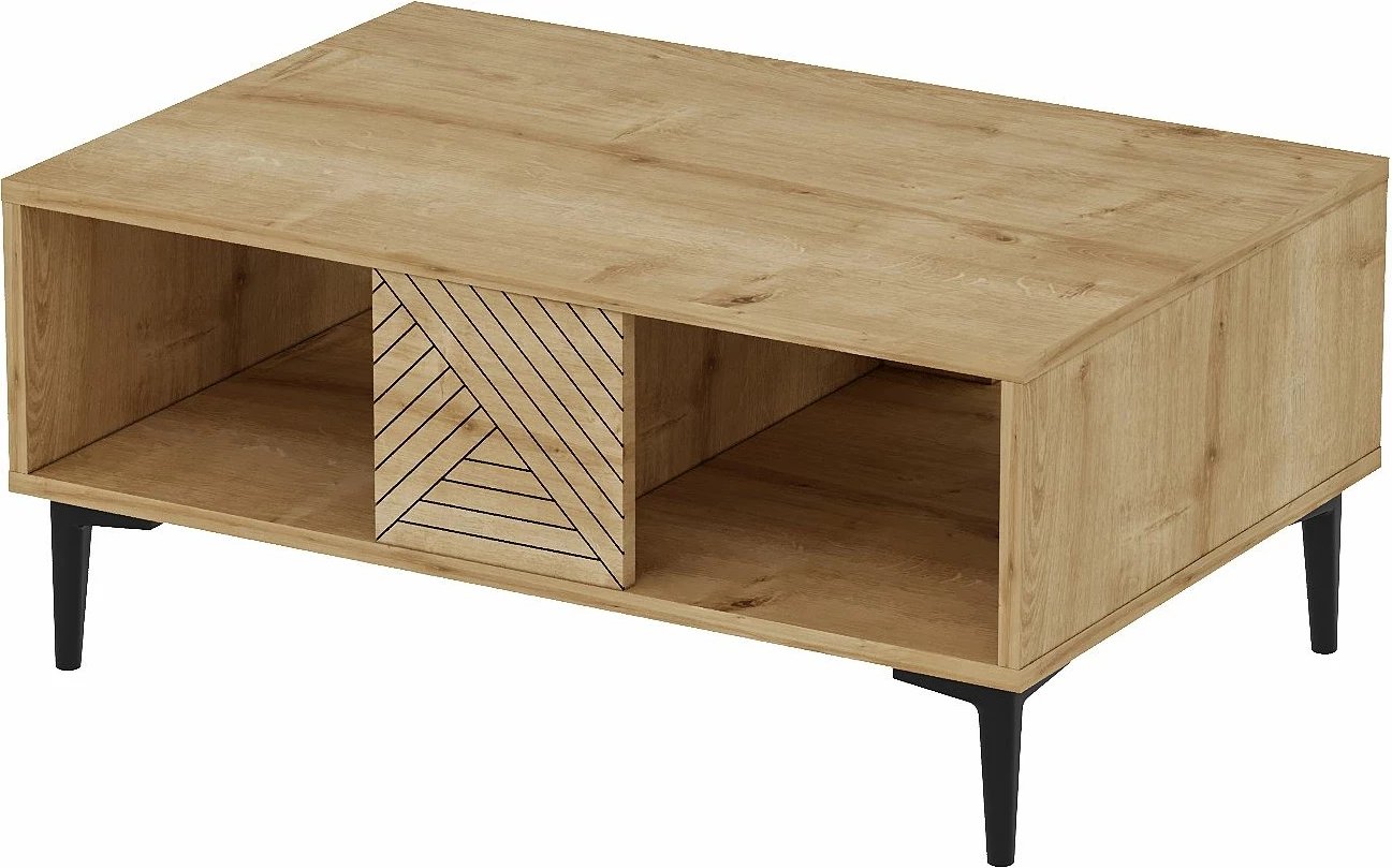 Tavolinë kafeje Skye Decor, ngjyrë lisi safir, Felix