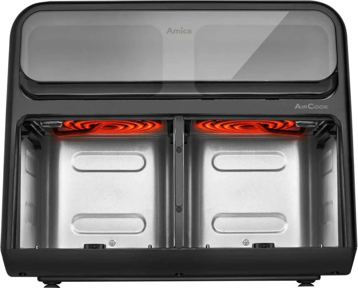 Fritezë ajri Amica AFM 7020, 8 litra, panel me prekje, e zezë