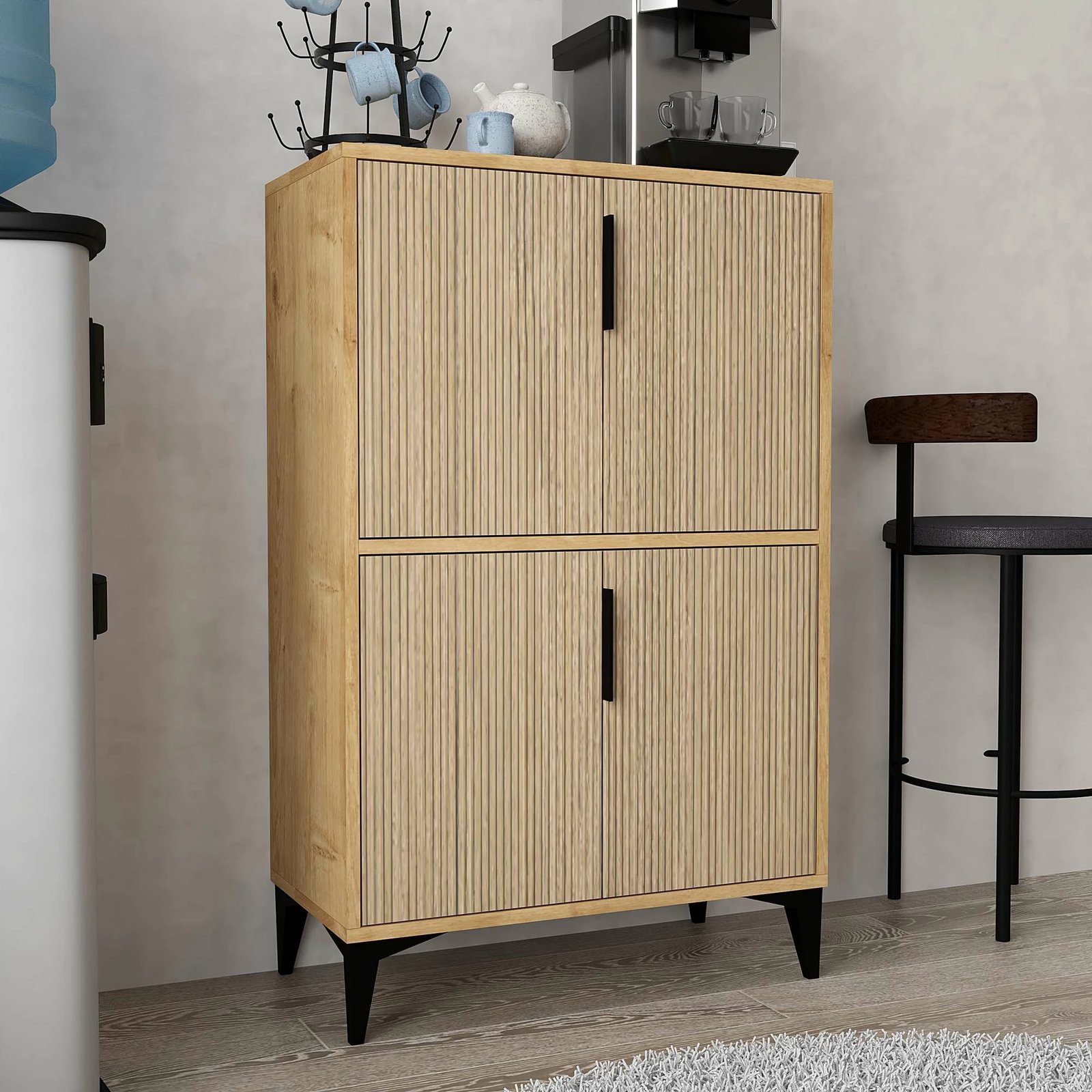 Dollap multifunksional, ngjyrë lisi safir, Skye Decor, 1405 Ada