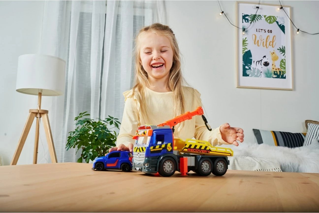 Lodër kamion rikuperimi Dickie Toys 203745016, Multikolor