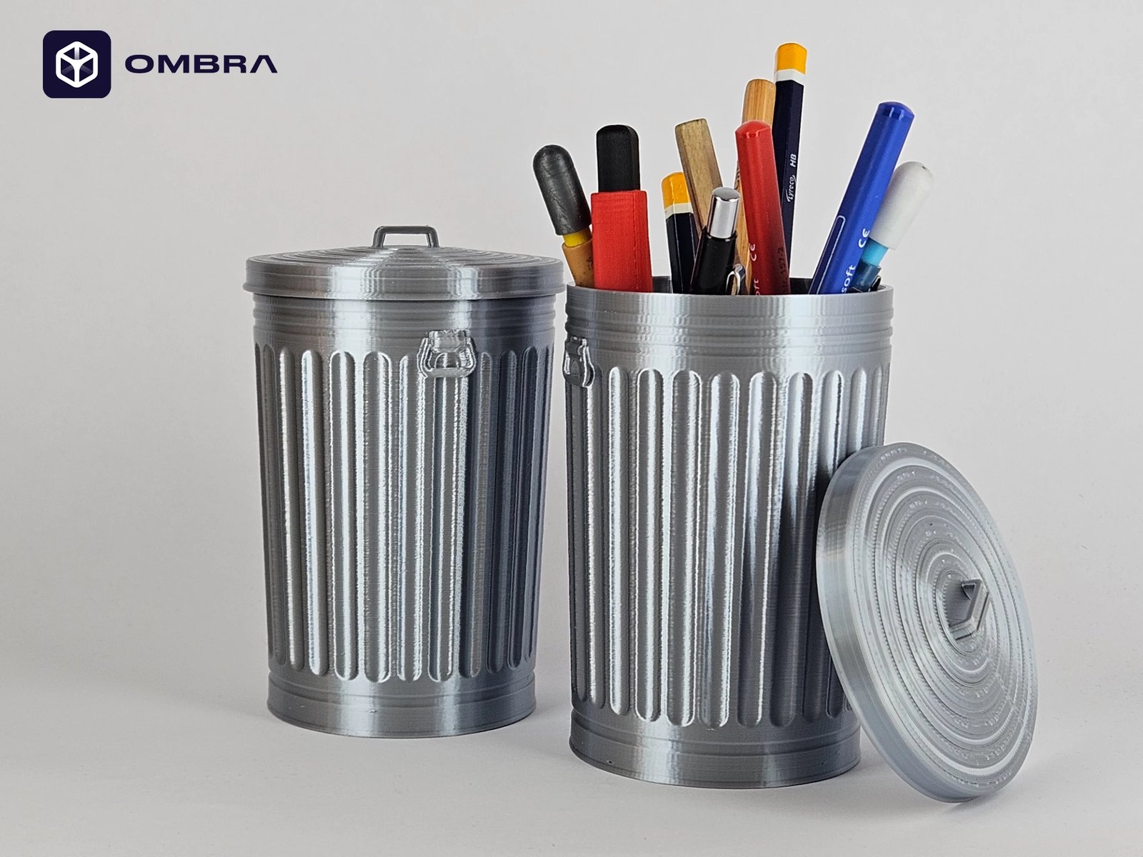 Mbajtëse Dekorative (Trash Can Pen Holder) - hiri