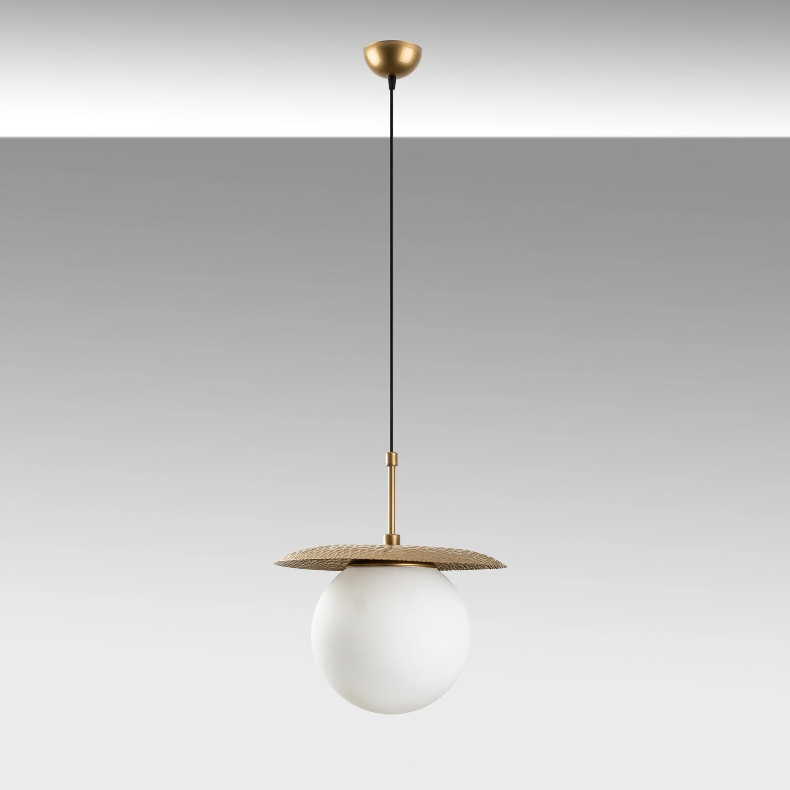 Llambë tavani Opviq, Anemon, ngjyrë ari, 30cm