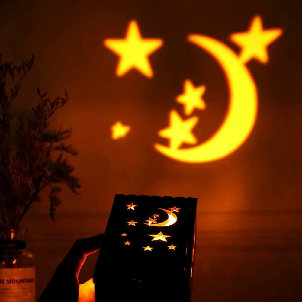 Set shkencorë, Stem, me dritë, në formë yjesh