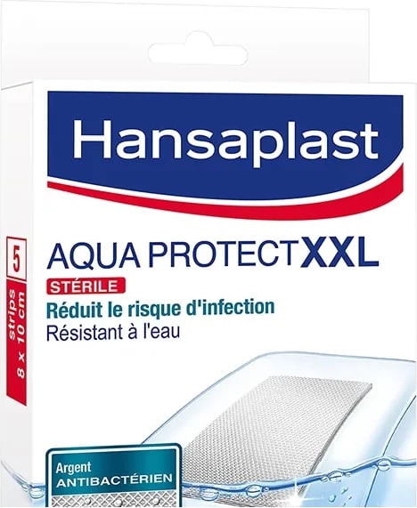 Plastera ujërezistues Hansaplast Aqua Protect XXL 5 copë