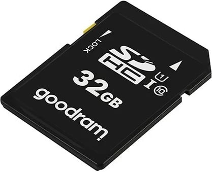 Kartë memorie Goodram, SDHC, 32GB, klasa 10 UHS, e zezë