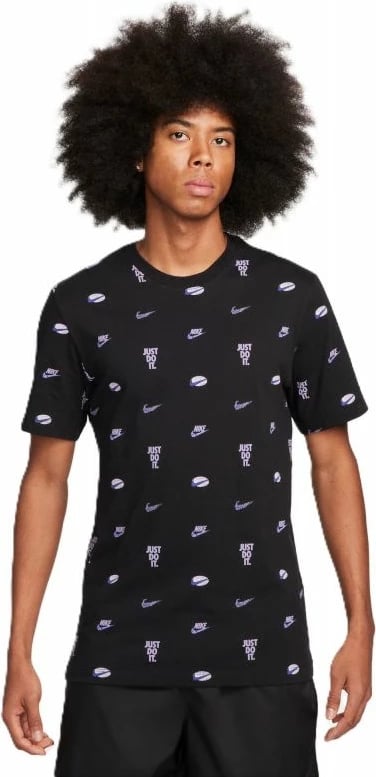 Maicë Nike për meshkuj, e zezë