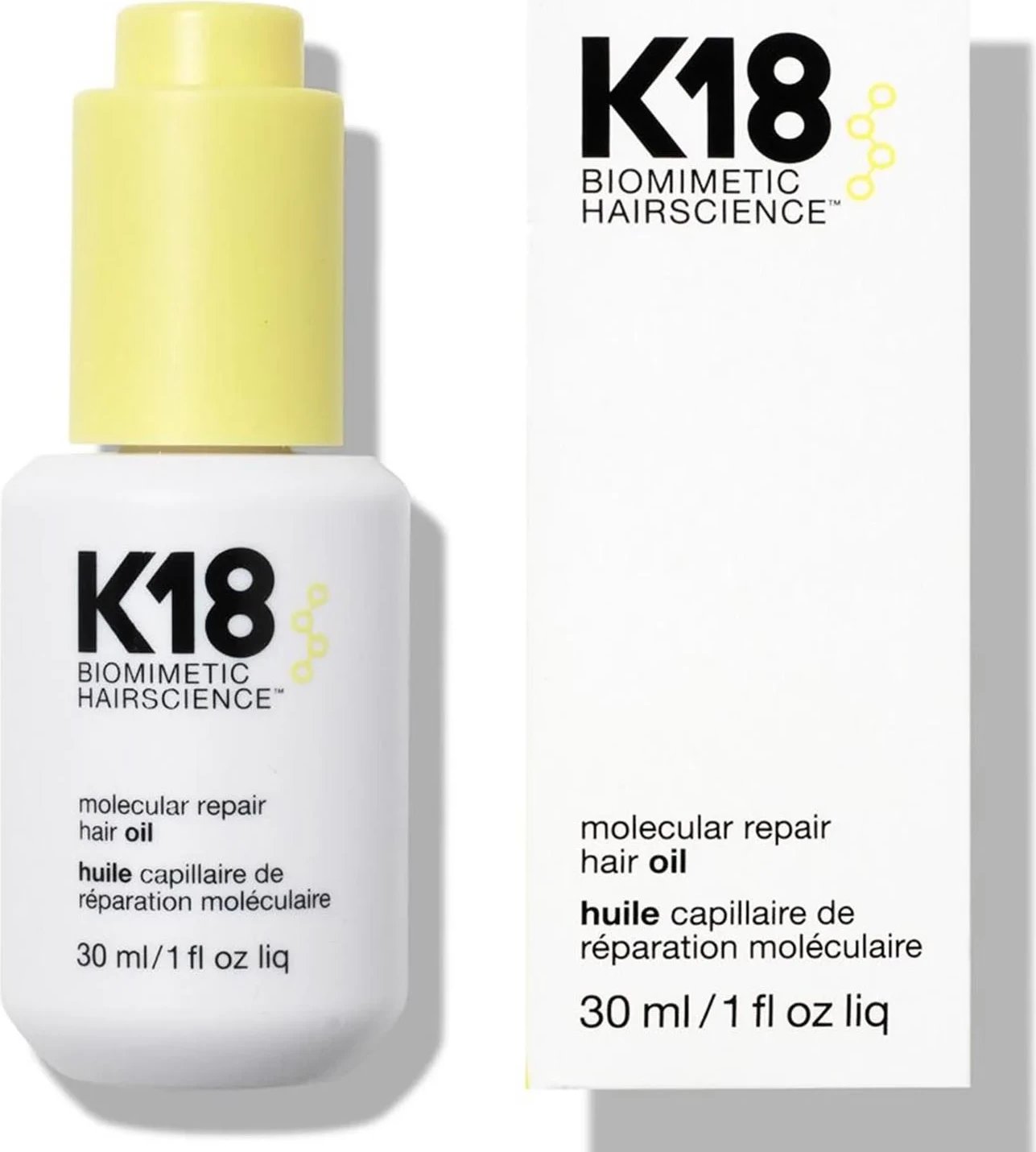Vaj për flokë uniseks K18 Molecular Repair 30ml