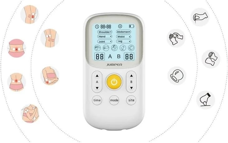 Elektrostimulator muskujsh Jumper JPD-ES200, i bardhë