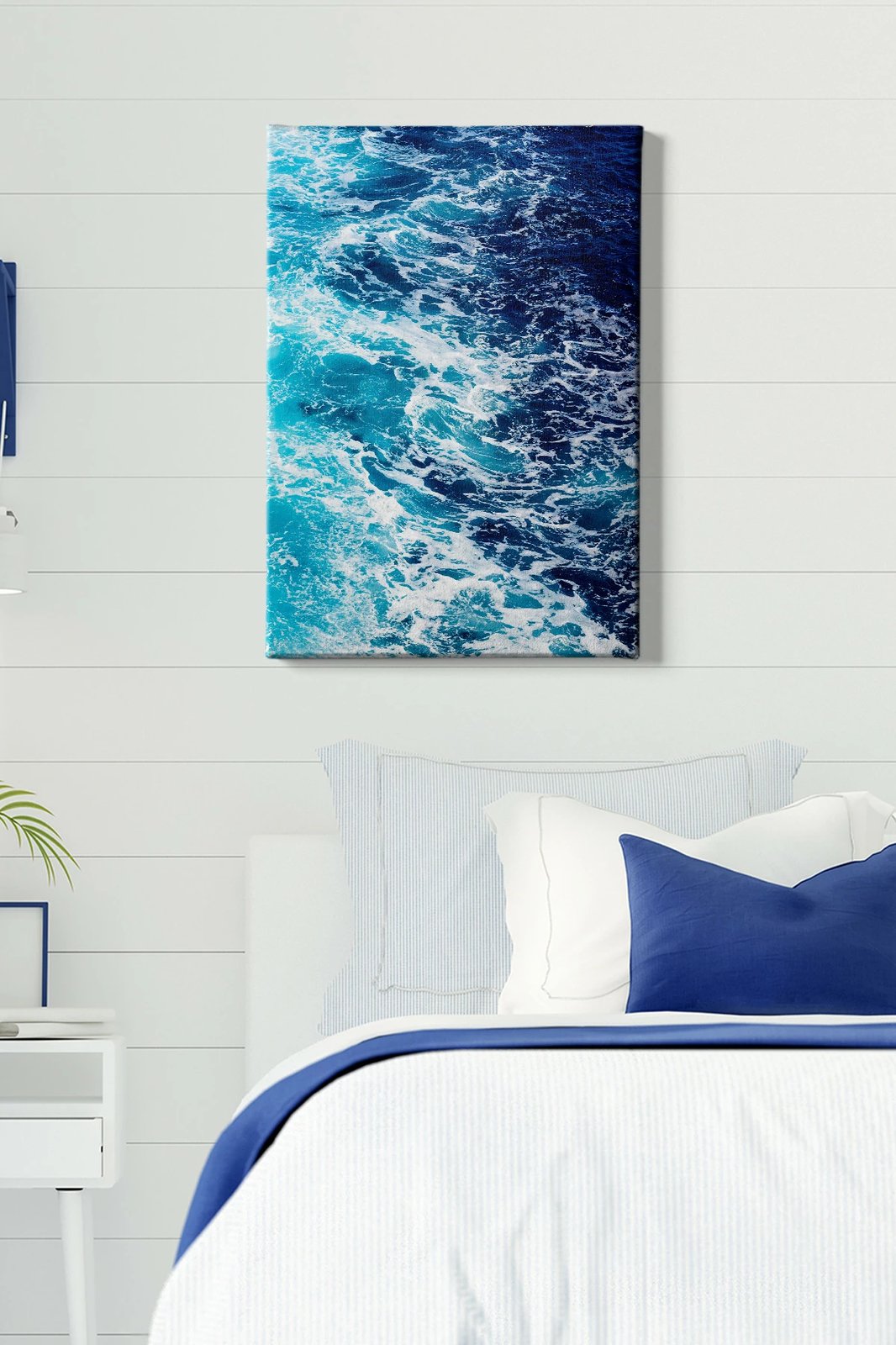 Pikturë dekorative në kanavacë, shumëngjyrëshe, kornizë druri, 50x70cm