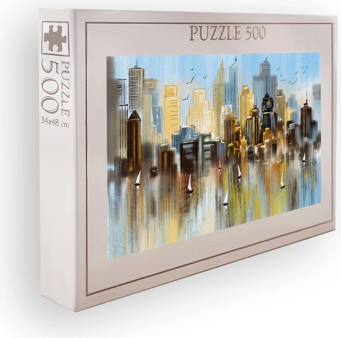 Puzzle 500 copë, Evila Originals, shumëngjyrësh, PZL_0126_500