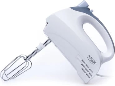 Mikser me tas, Adler AD 4202, 3L, 5 shpejtësi, 300W, turbo, i bardhë/gri