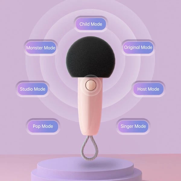 Mikrofon & Altoparalant DIVOOM Fairy-ok (Pembe)