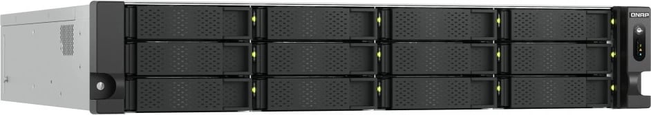 NAS QNAP TS-h1277AXU-RP-R7-32G, 2U, 12 vende, Ryzen 7 Pro 7745, 32GB DDR5, e zezë