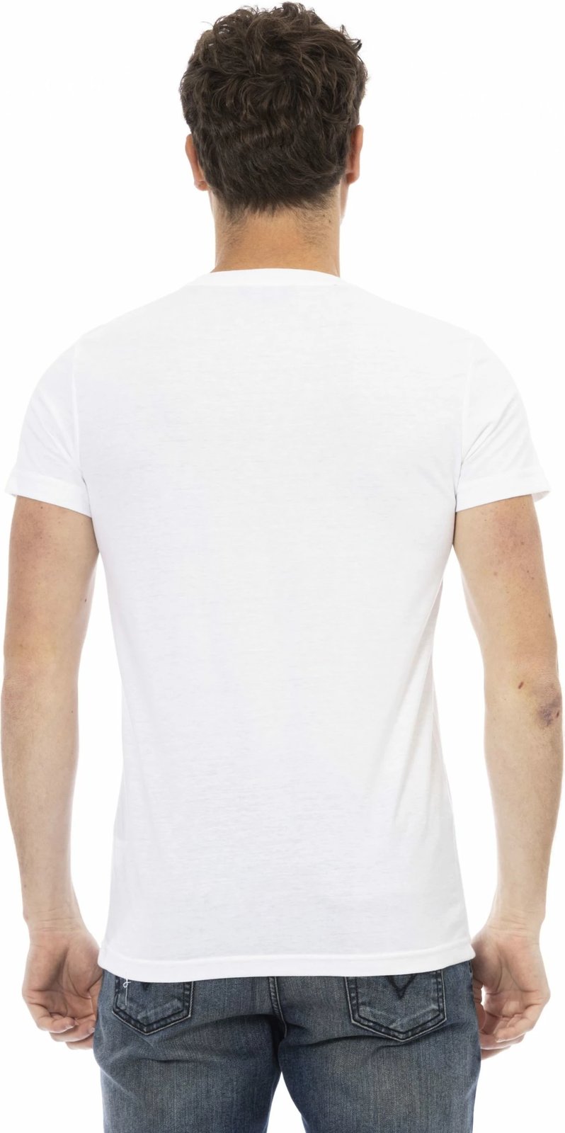 Maicë për meshkuj Trussardi Action, e bardhë