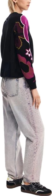 Maglia Desigual për femra, e zezë