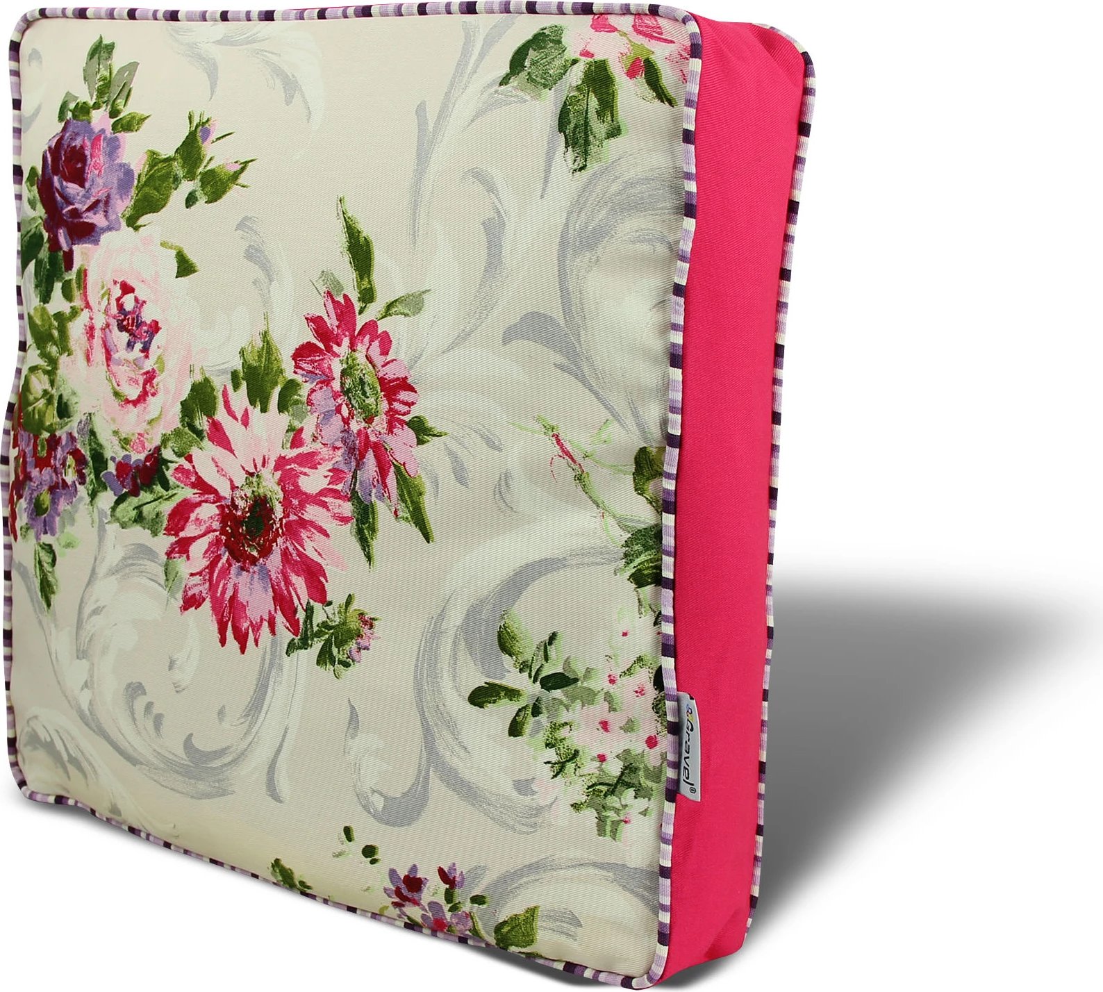 Jastëk dekorativ, shumëngjyrësh, Evila Originals, YM1061, 42x42cm