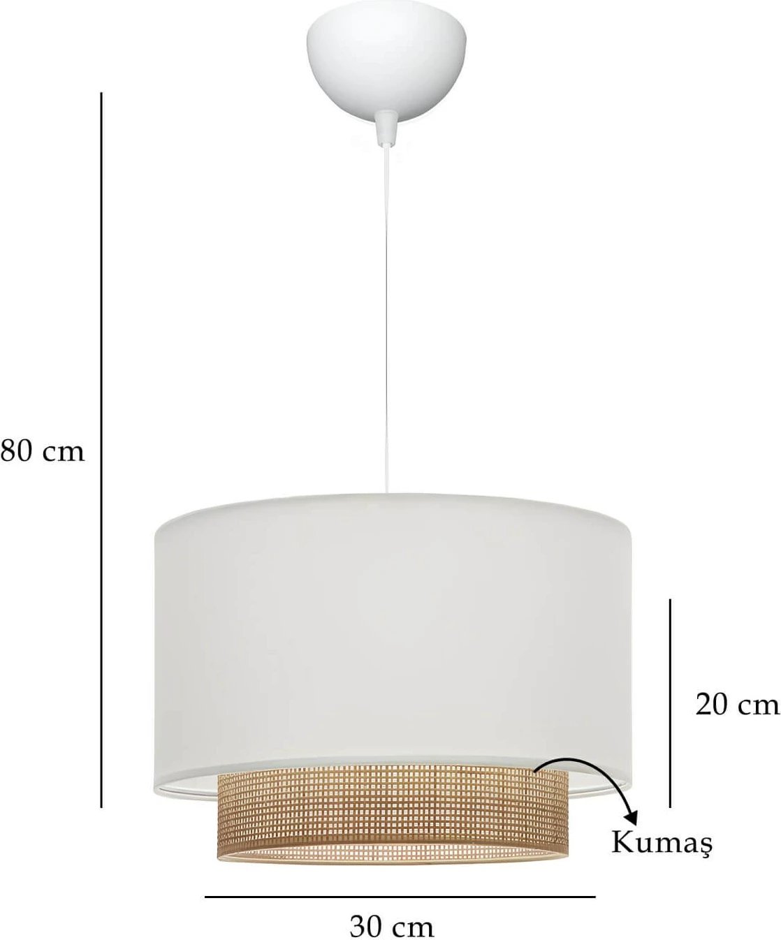 Llambë tavani Opviq, krem, 241324 Llambë tavani Opviq, krem, 241324