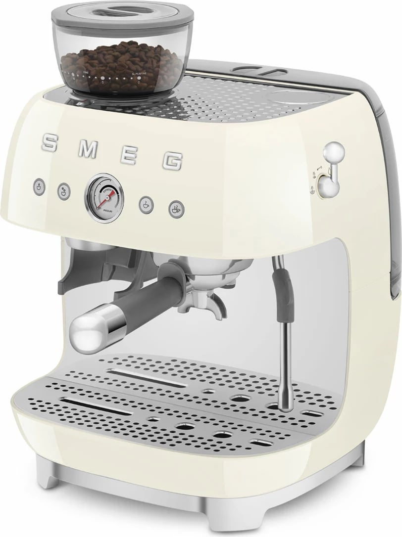 Aparat i kafes espresso SMEG EGF03BLEU, bezhë