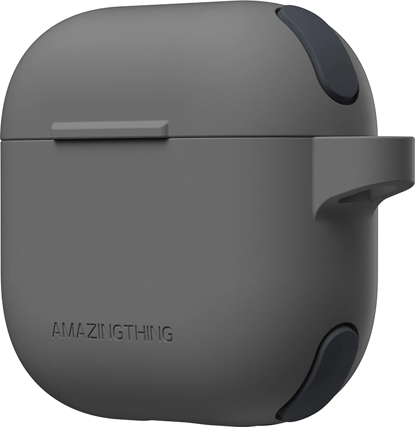 Mbështjellës AmazingThing Omni Case për AirPods 4, i zi